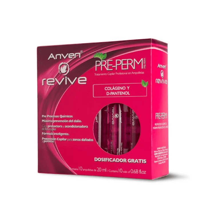 PRE-PERM TRATAMIENTO CAPILAR EN AMPOLLETAS c/10