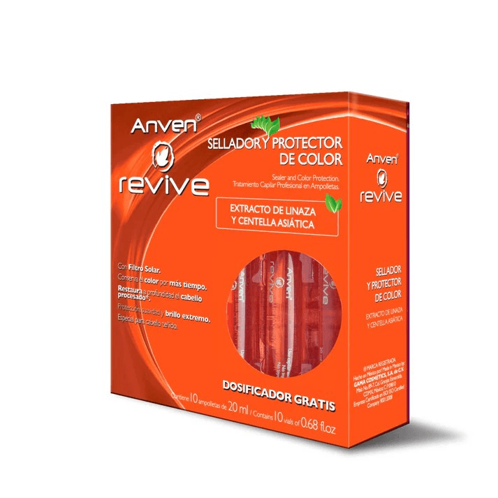 SELLADOR Y PROTECTOR DE COLOR TRATAMIENTO CAPILAR EN AMPOLLETAS c/10