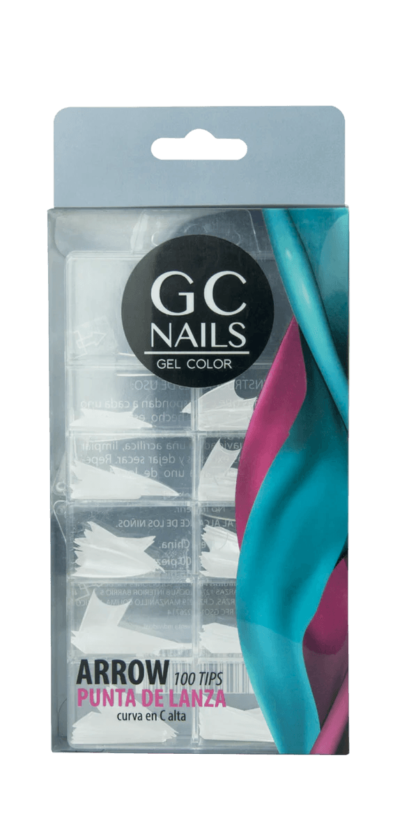 GC Tips 100 pz ARROW Punta de Lanza blanco