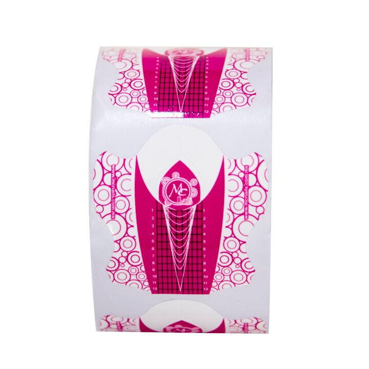 Rollo de forma escultural Grande 500 pz Rosa MC NAILS