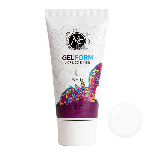 Acrilico en GEL FORM MC Cristal 01 MC NAILS