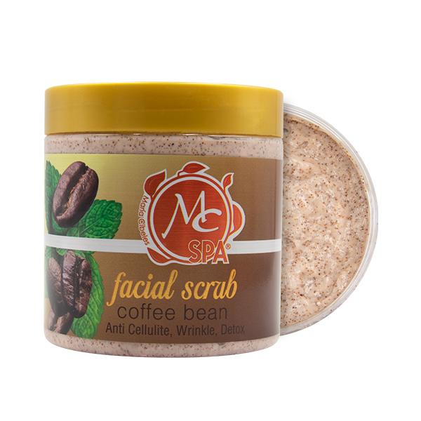 MC Exfoliante Facial y Corporal de CAFE (coffe bean) 500ml MC NAILS