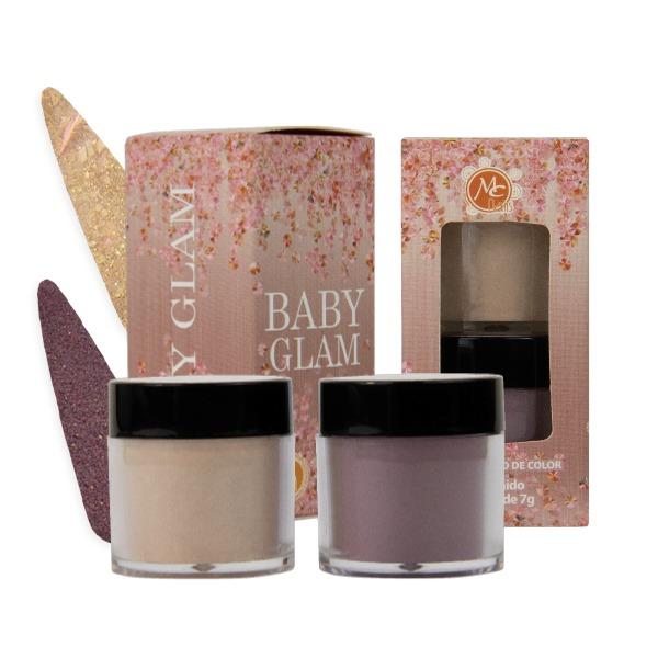 Mc coleccion de acrilico Baby Glam 2pz