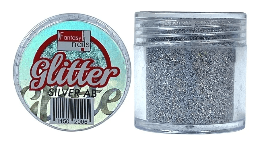 Glitter #2 Plata Tornasol Fantasy Nails