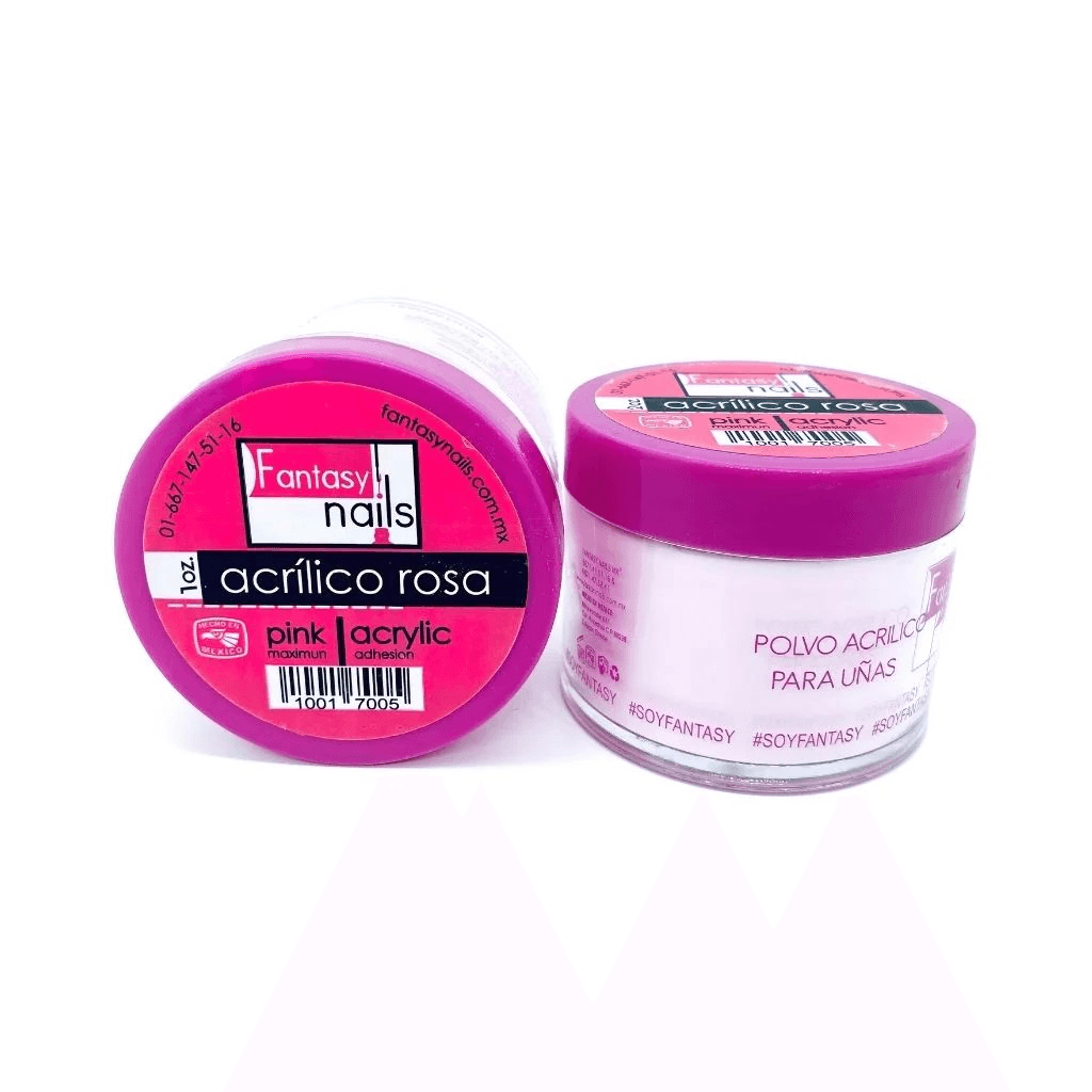 Acrílico Rosa 1 oz Fantasy Nails