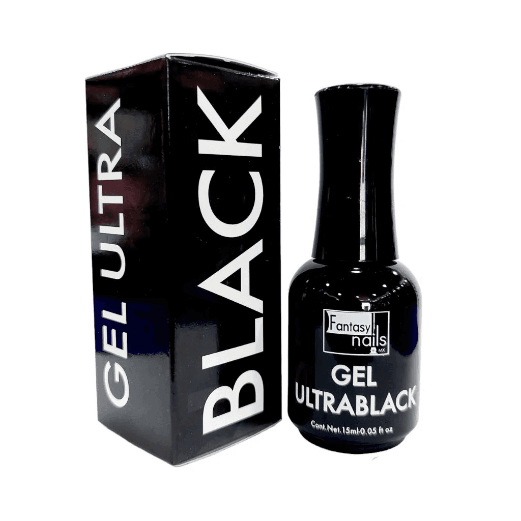 Gel Ultra Black 15 ml Fantasy Nails