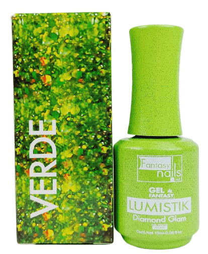 Gel Lumistik Verde 15 ml Fantasy Nails
