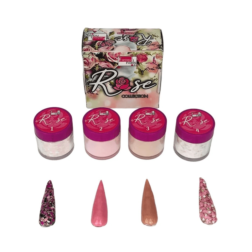 Acrílico Colección Rosse 4 pzas Fantasy Nails