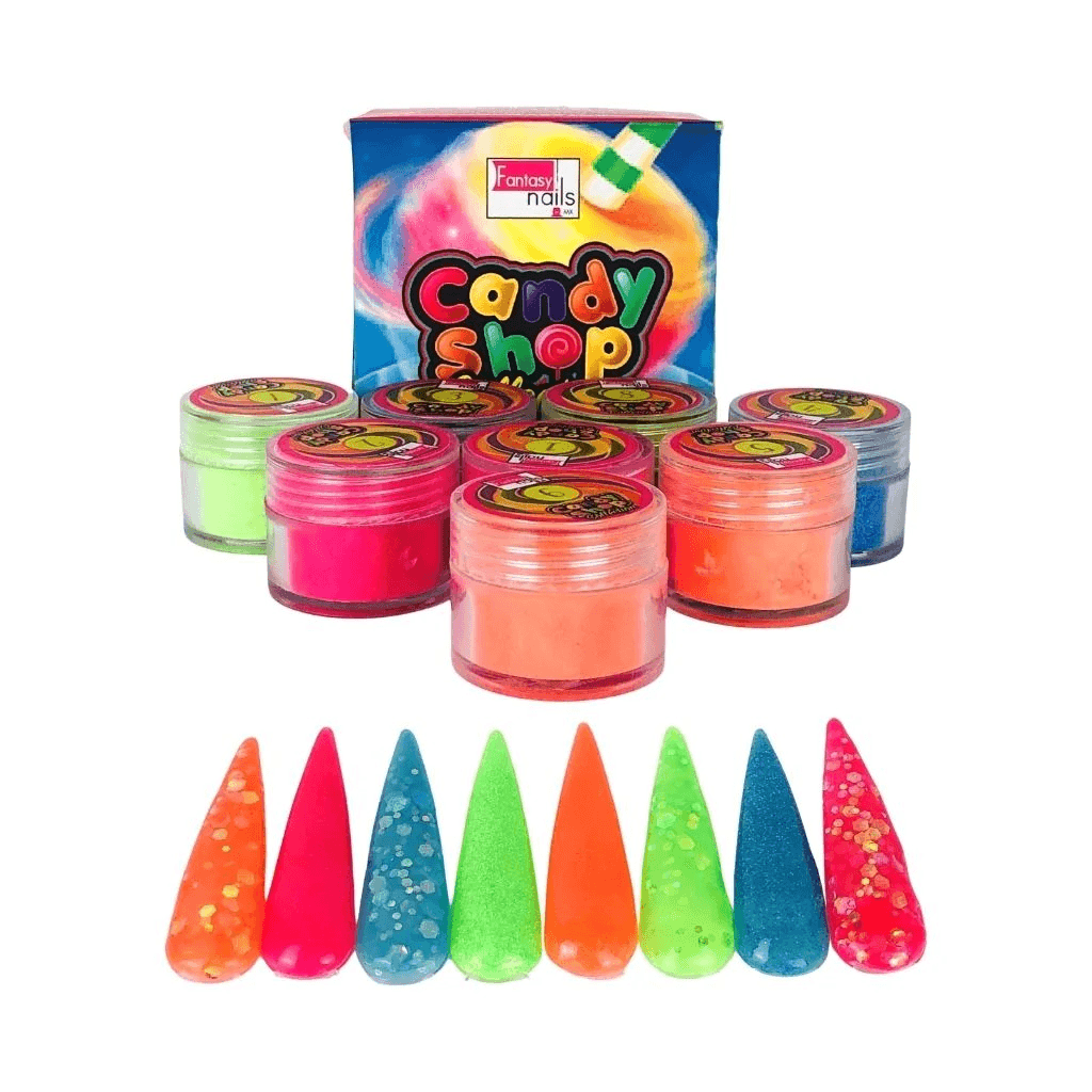 Acrílico Colección Candy Shop 8 pzas Fantasy Nails