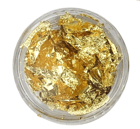 Hoja de Oro Fantasy Nails